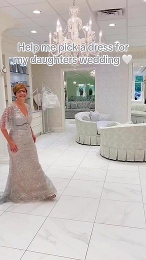 Which dress should she choose ?! 🤍✨ #weddingdressshopping #wedding #weddingdress #2024bride #bridal #bridetobe #bride #motherofthebride #motherofthegroom #motherofthebridedress #motherofthegroomdress #eveningdress #eveningwear #weddinggown #bridaltips #bridaltrends #bridaltips #weddinggown