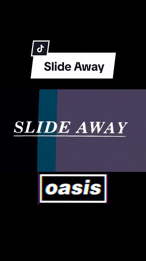 Oasis - Slide Away (Official Lyric Video, 12th April 2016) Definitely Maybe Album '94 @Oasis #oasis #liamgallagher #noelgallagher #slideaway #definitelymaybe #britpop #indierock #music #90s #british #england #britaniasupernova
