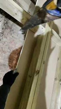 Cutting Overlap Plasterboard with Knife & Handsaw | Easy DIY Guide #satisfying #handsaws #skiltools