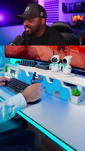 High-End PC Setup Reaction #gamingsetup #pcbuild #tech