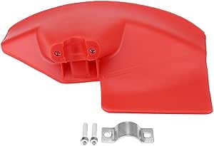 Focket Brush Cutter Guard,24/26/28mm Shaft Diameter Plastic Garden Grass Trimmer Cover Lawn Brushcutter Guard for Straight Shaft Machines