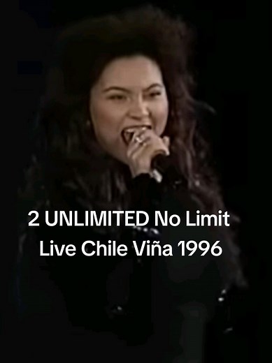 2 Unlimited No Limit Live Performance in 1996