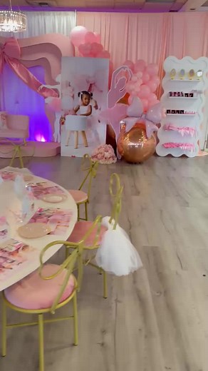 Ballerina Themed Birthday Celebration Highlights