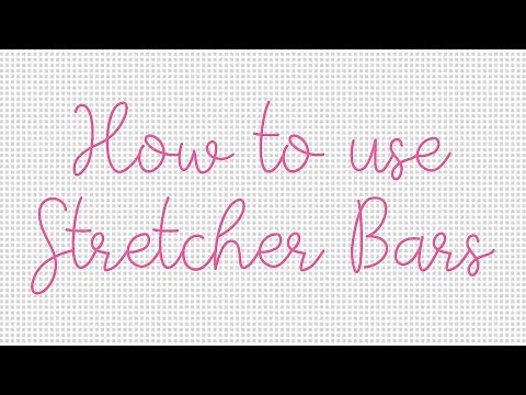 How to Put Your Needlepoint on Stretcher Bars