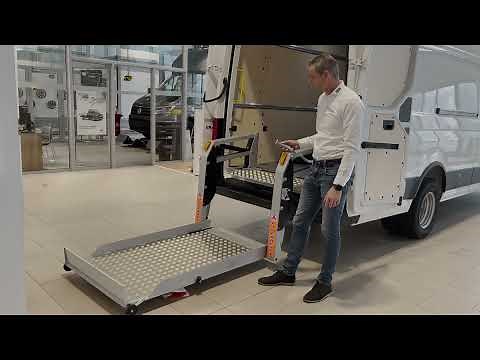 VW Crafter Laderampe