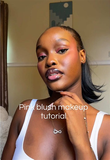 Pink Blush Makeup Tutorial: Soft Everyday Pink Blush Look