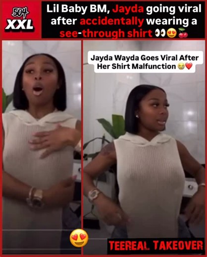 Hip-Hop Magazine ⚜️ on Instagram: "#Lil Baby Baby Momma/Influencer #JaydaCheaves wore a see-through shirt on instagram live & fans quickly noticed a revealing malfunction due to the lighting/fabric 👀😍😂 Yall think she did this on purpose? 👀👀 —————————————— @504XXL.Magazine is the best #HipHop platform on the planet! 🌎 Showcasing Upcoming & Established Artists, Models, Entrepreneurs, Influencers, New Movies, Products +more to a audience of over 50,000,000 people! 📈 ———————————————————- DM t