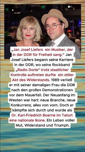 Wie Jan Josef Liefers in der DDR für Freiheit kämpfte!