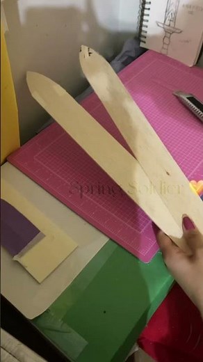 Making Riptide from Percy Jackson! #percyjackson #sword #edits #diy