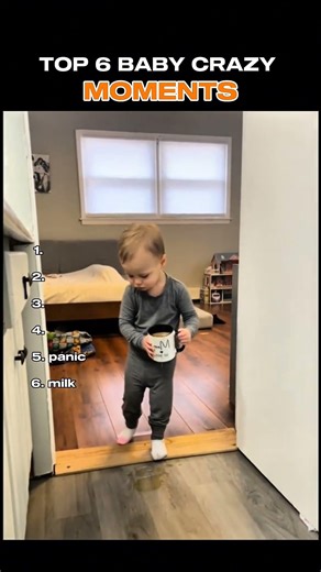 TOP 6 BABY CRAZY MOMENTS 🤪👶 #shorts #baby