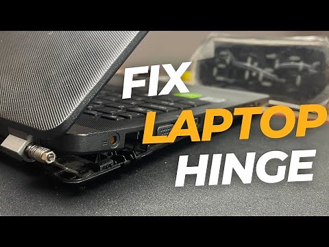 How to Repair Laptop Hinge (Broken / Damaged) For Beginners