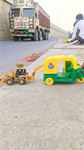 mini Remote Control Vespa Scooter VS bhalu Rikshawala unboxing testing Review 😱|| #jcb​​