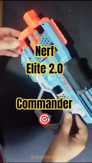 Nerf Elite 2.0 Commander (Hasbro) 🎯✨ #nerf #toys #games #shorts
