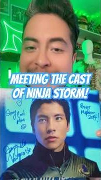The “have you met the cast?” game. ⚡️THE NINJA STORM CAST #ninjastorm #powerrangers #powermonth