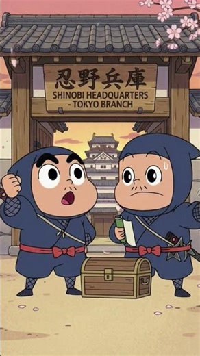 SINCHAN AUR VOCHAN NINJA VERSION 😂 #shorts