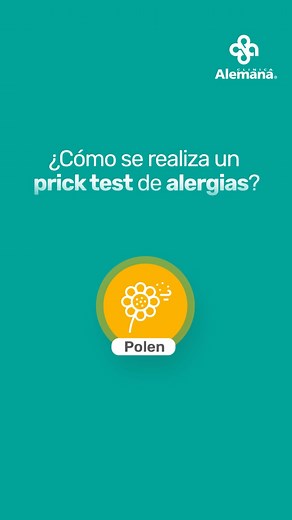 ¿Sabes qué es y cómo se realiza un #PrickTest de alergias? 🤧 Este es uno de los procedimientos más comunes para detectar o descartar una alergia. ¡Infórmate aquí de todos los detalles! 🌳🪻🌾 🩺Colaboración: Margarita Fierro, enfermera ( @margafierro ) Realízate un #PrickTest sin costo en Clínica Alemana* 📍Martes 12 de Septiembre de 9 a 16 hrs en Clínica Alemana Vitacura 📍Jueves 14 de Septiembre de 9 a 14 hrs en Clínica Alemana La Dehesa *Se realizará un test acotado con los alérgenos más com