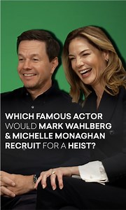 37K views · 71 reactions | Mark Wahlberg and Michelle Monaghan on which famous actor they'd recruit for a heist  'The Family Plan 2' is available to stream on Apple TV  | The Hook | Facebook