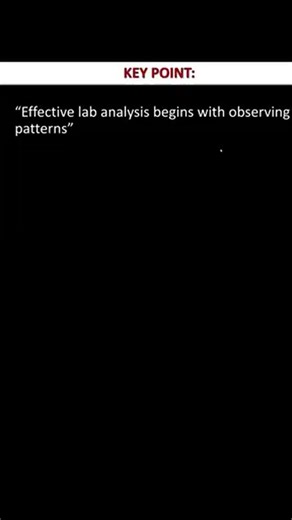 ProHealthSeminars #DABCI on Instagram: "Effective lab analysis begins with identifying and understanding underlying patterns. Recognizing these patterns can lead to more accurate diagnoses, better treatment plans, and improved patient outcomes. By meticulously examining data and trends, healthcare professionals can uncover critical insights that might otherwise go unnoticed. This approach not only enhances the precision of medical interventions but also fosters a proactive stance in patient care