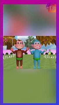 five little monkey #nurseryrhymes@ mum mum Tv #kidssongs #kidslearning