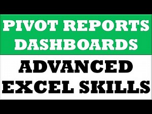 MIS reports & Dashboards using pivot table in Excel | Pivot table in data analysis