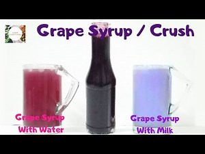 Grape Juice|Ramadan Iftar Special Juice|Grape Syrup|Make & Store|Quick & Easy Recipe Cook Everything