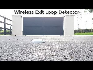 Wireless Gate Exit Loop Detector Kit