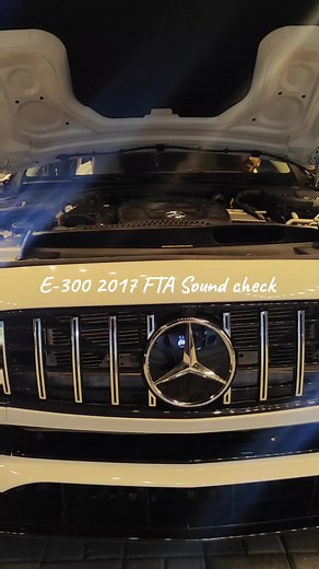 Mercedes E300 2017: FTA Adapter Sound Check