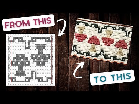 Learn Overlay MOSAIC Crochet EASY Tutorial | How to do Mosaic Crochet #mosaiccrochet