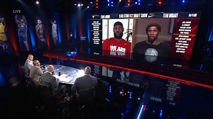 28K views · 780 reactions |  SOUND ON for Kevin Durant and LeBron James as they chat about #NBA75 after the 2022 NBA Draft Show! 2022 #NBAAllStar Game: Sunday, Feb. 20 at 8:00 PM ET on TNT & TBS | NBA | Facebook