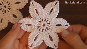 Easy Crochet Lace Flower You Should Learn