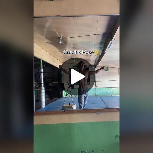 Mastering the Crucifix Pose: Bodybuilding Classic