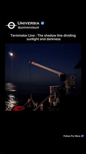 The Terminator Line: Where Day Meets Night