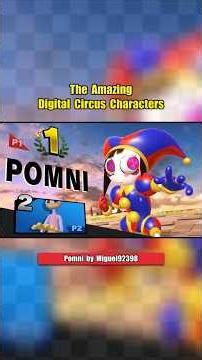 The Amazing Digital Circus Victory Animations in Smash Bros. Ultimate!