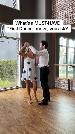 If you asked us “What is one move that is an absolute MUST-HAVE for your First Dance, we’d say this 👆 #firstdance #wedding #love #fyp #groom #bride #weddinginspo #weddingtiktok #weddinginspiration #weddingdance #weddingvibes #dance #dancetips #couplegoals