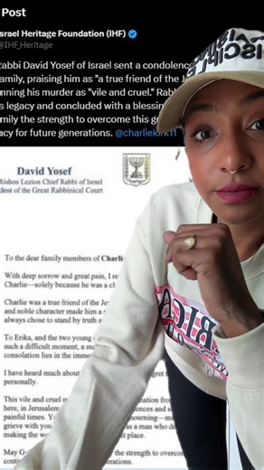 Reflexiones sobre Israel y Charlie Kirk