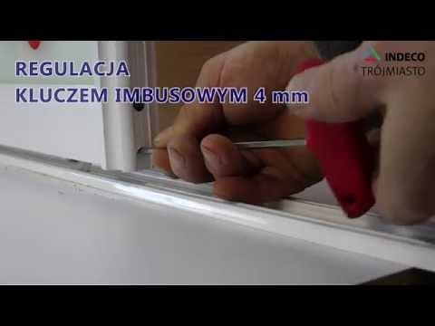 Regulacja drzwi przesuwanych | INDECO Trójmiasto