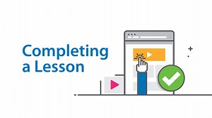Completing a Lesson