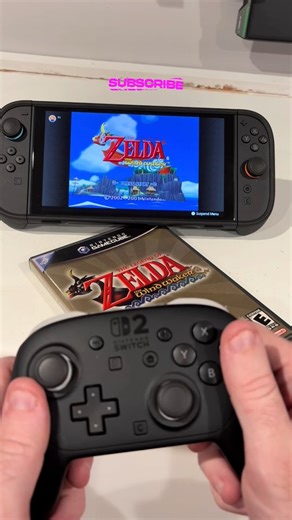 1.6K views · 14 reactions | Switch 2 plays GameCube discs! Zelda windwaker #zelda #nintendoswitch #gamecube | Nicholas Downs | Facebook