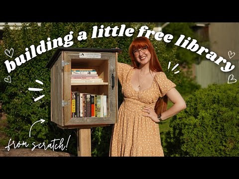We Built a Little Free Library from Scratch!