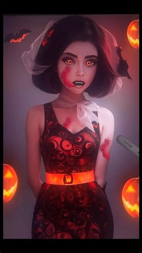 Horror transformation 😝 #shorts #glowup #transformation #digitalart