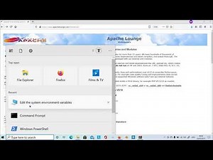 Installing an Apache 2.4 Web Server latest release tutorial