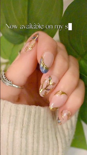 Stained Glass Nail Tutorial 💕 #nails #nailart #nailinspo #naildesign #cateyenails #glitterpolish