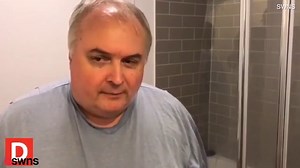 Blind man accidentally grabs eight foot PYTHON