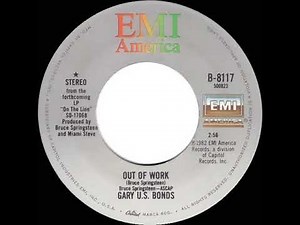 1982 HITS ARCHIVE: Out Of Work - Gary U.S. Bonds (stereo 45)