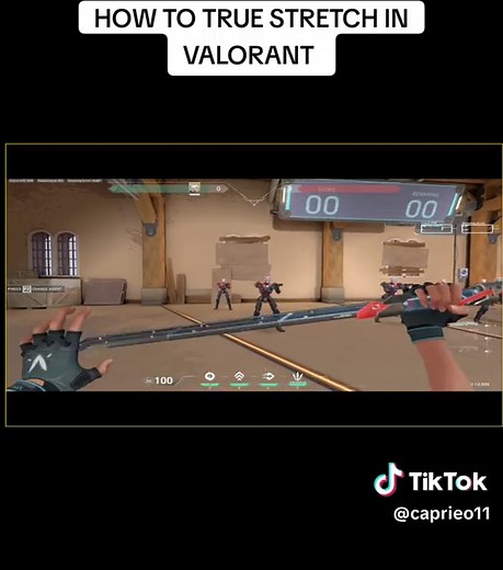 How to True Stretch in Valorant | Valorant Stretch Resolution