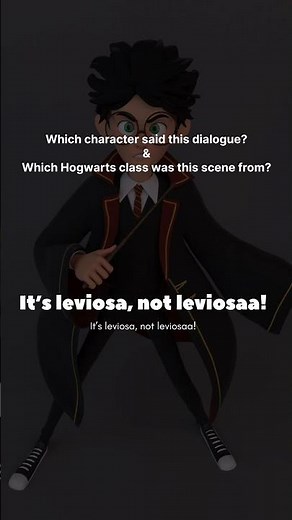 The Leviosa Scene Everyone Remembers ✨ | ‪@Hogwartschool‬ Harry Potter #harrypotter