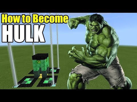 How to Become HULK | Minecraft PE