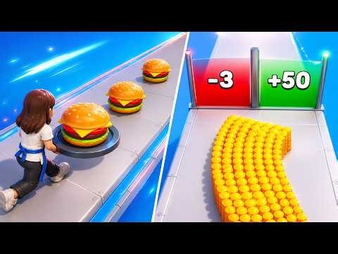 Fast Food Run 🆚 Bullet Army Run😍🔥😍Max Levels Walkthrough Android IOS 1111 Gameplay