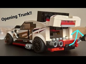 Lego NISSAN GTR NISMO Upgrade Step By Step Tutorial