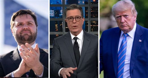 Stephen Colbert turns JD Vance’s debate tactics against Trump in hilarious 'Late Show' takedown
